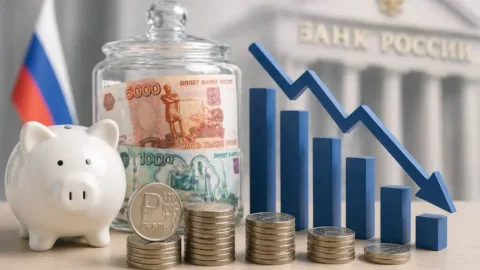 Rusya’da en yüksek mevduat toplayan 10 bankada ortalama azami faiz oranı geriledi