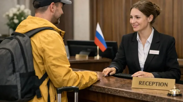 Rusya’da turistler için yeni kolaylık: Otel girişinde dikkat çeken dijital adım