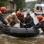 Su baskını vurdu, riskli binalar boşaltıldı: Mahaçkale’de yüzlerce kişi tahliye edildi