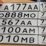 Rusya’da “güzel” plaka satışı için yeni yasa tasarısı Gosduma’da