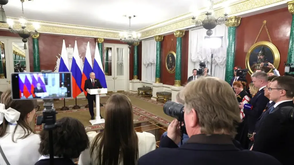 Putin, Ukrayna’daki çatışmanın sona yaklaştığını söyledi