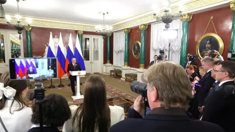 Putin, Ukrayna’daki çatışmanın sona yaklaştığını söyledi