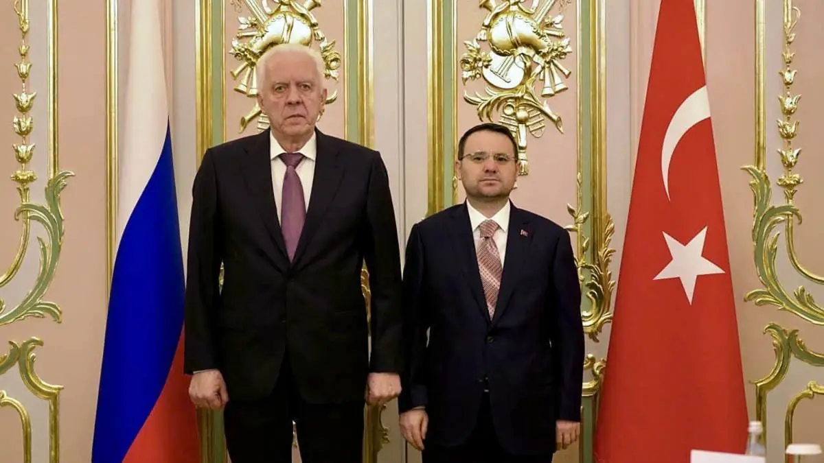 Adalet Bakanı Gürlek, Rusya Federasyonu Başsavcısı Gutsan ile görüştü: