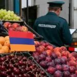 Ermenistan’dan gelen meyve ve üzüme Rusya’dan yasak