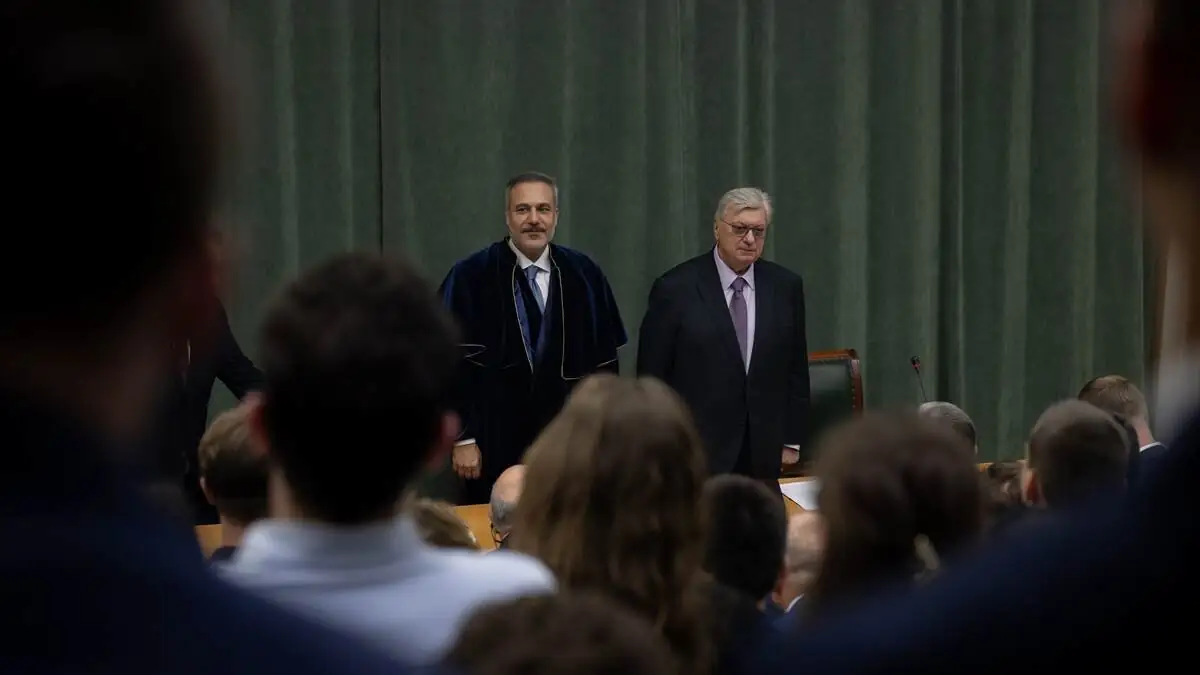 Bakan Fidan’a Moskova Devlet Uluslararası İlişkiler Enstitüsünden fahri doktora ünvanı