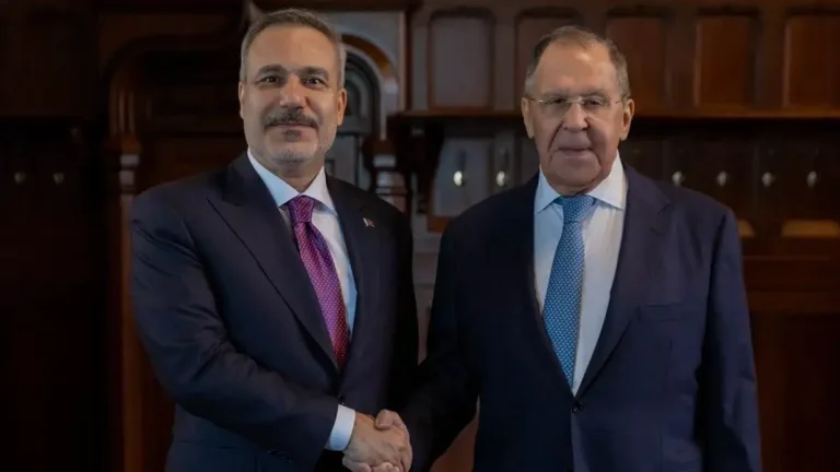 Dışişleri Bakanı Fidan ve Rus mevkidaşı Lavrov, görüşmeleri öncesinde gazetecilere konuştu