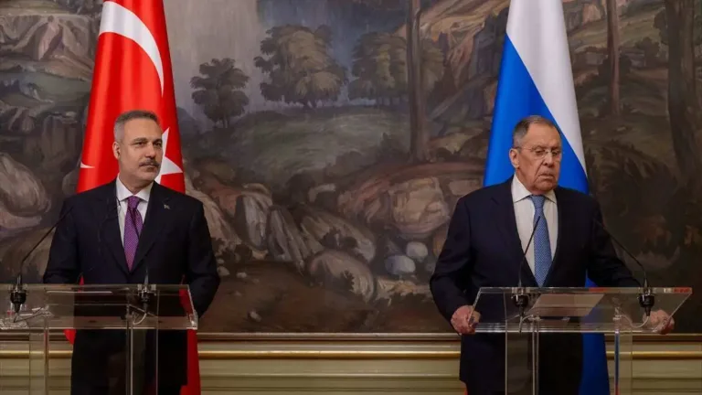Dışişleri Bakanı Fidan, Rus mevkidaşı Lavrov ile ortak basın toplantısında konuştu