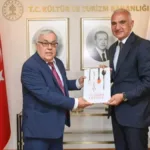 Bakan Ersoy, Rusya’nın Ankara Büyükelçisi Verşinin ile görüştü