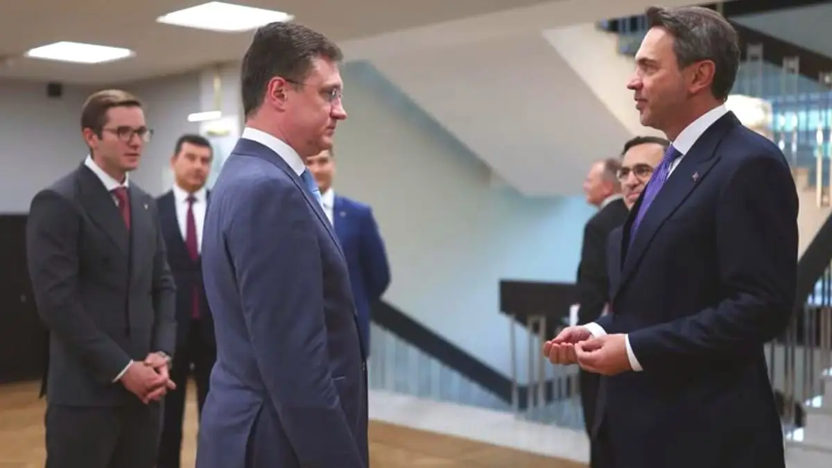 Bakan Bayraktar Rusya Başbakan Yardımcısı Novak ile görüştü: