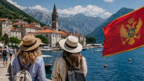 Rus turistler 31 Ekim’e kadar Karadağ’ı vizesiz ziyaret edebilecek