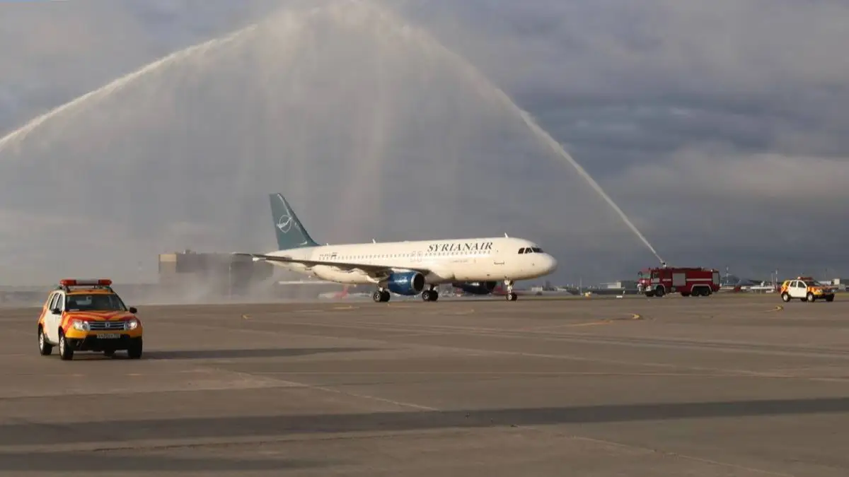 Syrian Air, Şam’dan Moskova’ya ilk seferini gerçekleştirdi