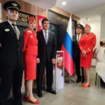 Antalya’da seçim sandığına uçuş molası: Aeroflot ekibi oy kullandı