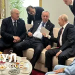 Putin, Erdoğan ve Lukaşenko’nun ŞİÖ zirvesindeki görüşmesi görüntülendi