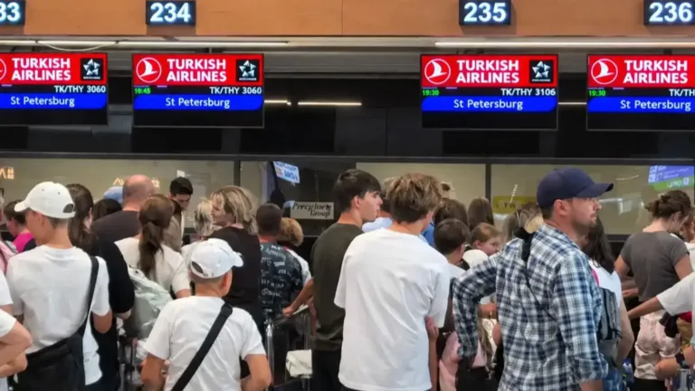 Sankt-Peterburgluların kadife sezonu tercihlerinde Türkiye öne çıktı