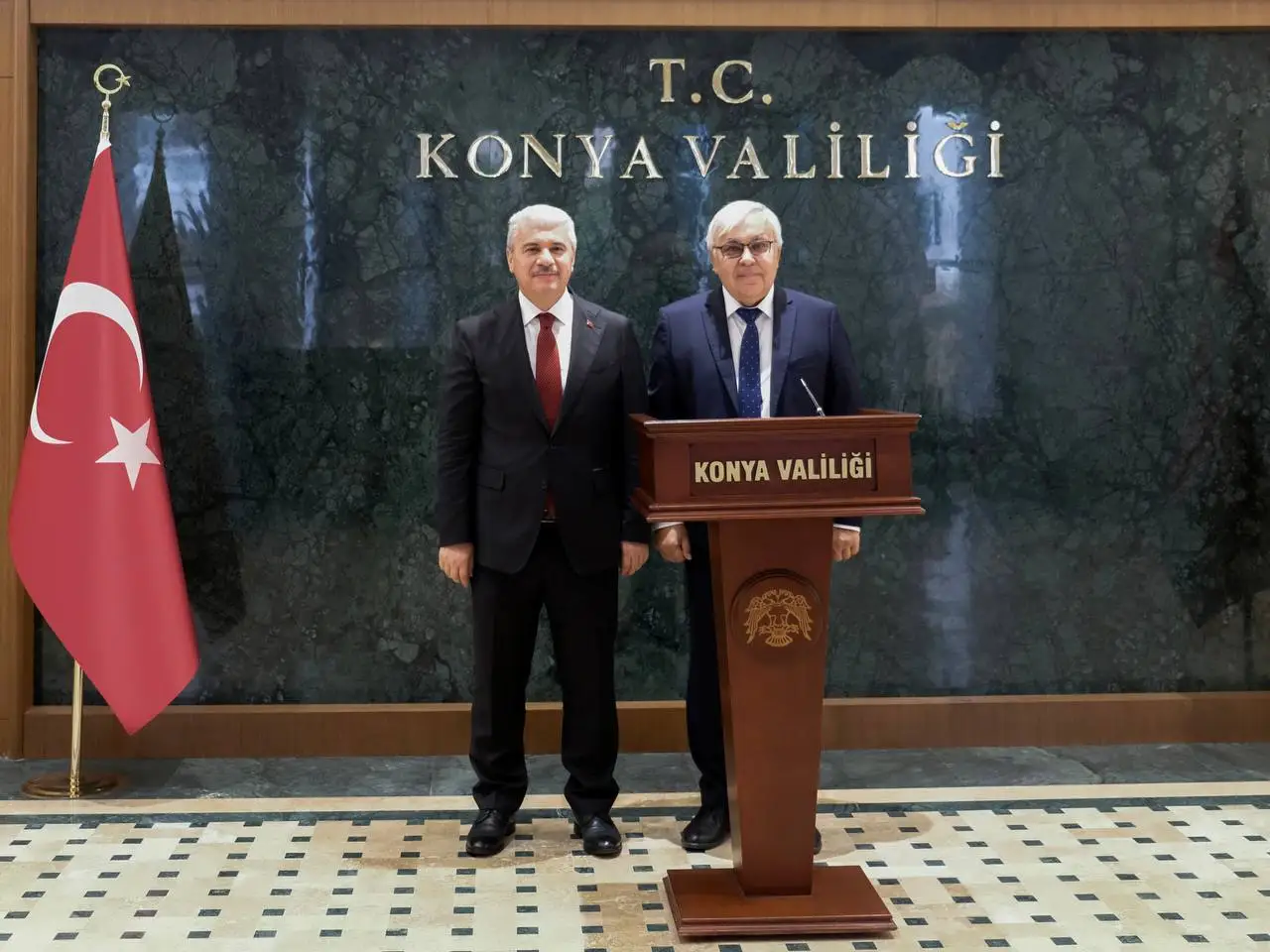 Rusya'nın Ankara Büyükelçisi Sergey Vershinin, Konya'da temaslarda bulundu