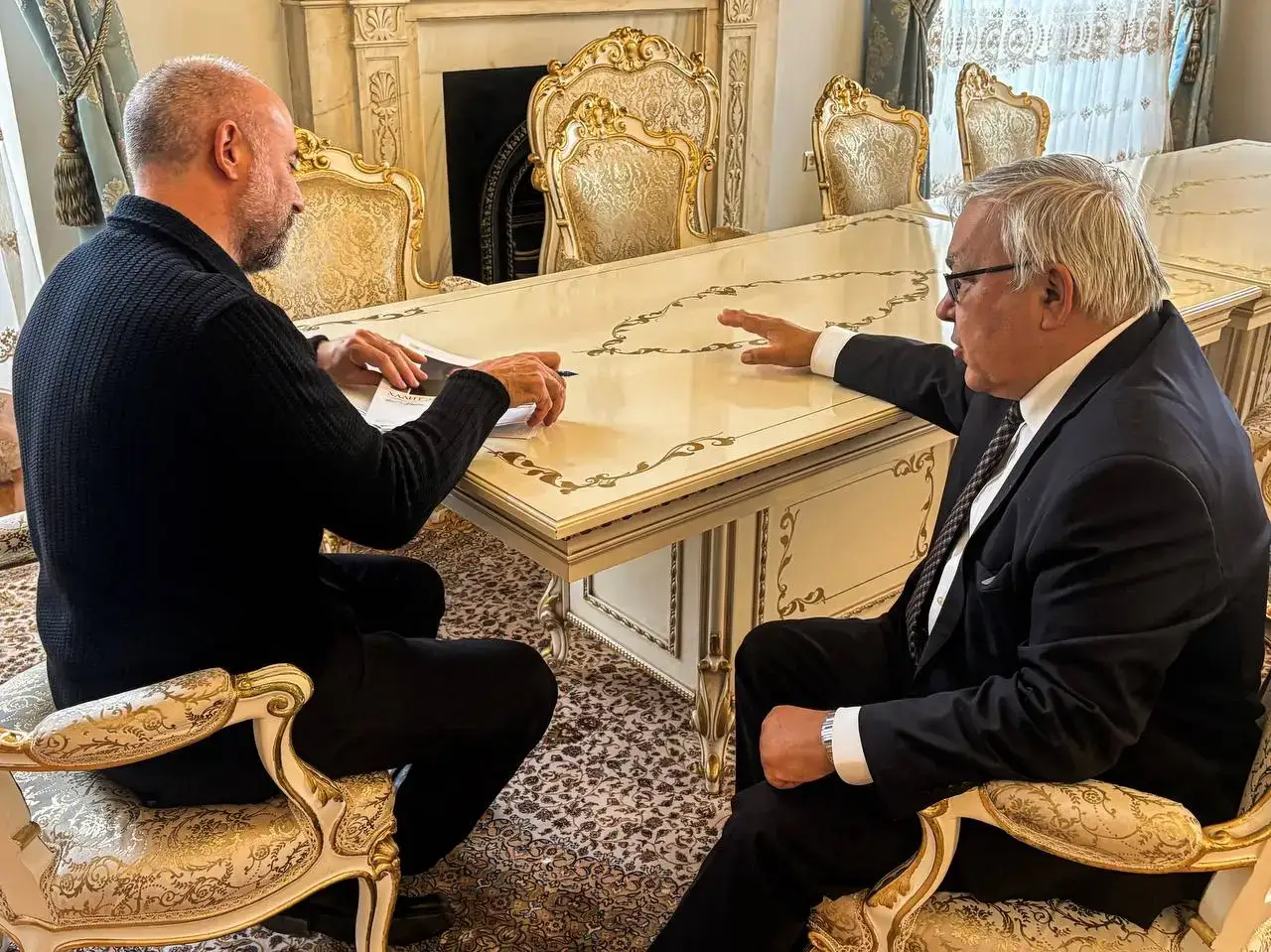 Büyükelçi Verşinin “Sultan Süleyman” ile görüştü