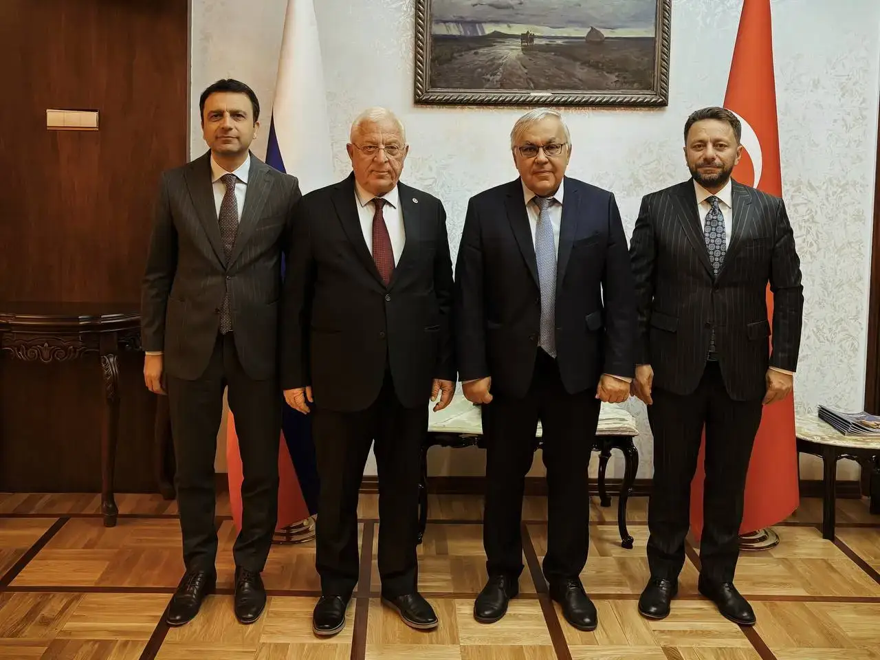Vershinin ile TBMM milletvekilleri parlamentolar arası işbirliğini görüştü